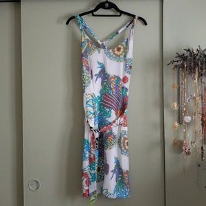 Trina Turk for Banana Republic floral silk dress